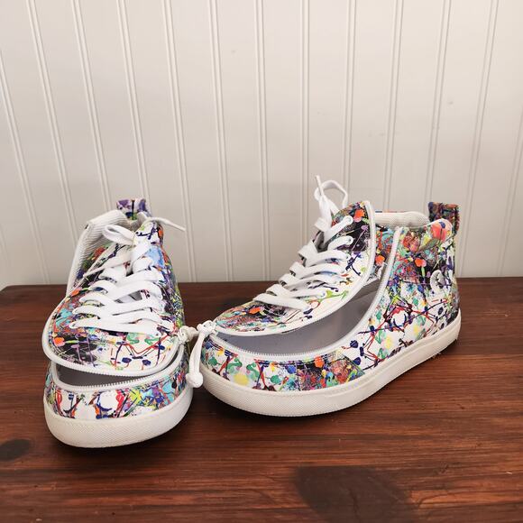 Billy Size 6W Kids Lilia's Eye Candy Classic DJR II High Tops Easy Access Shoe - Picture 7 of 13